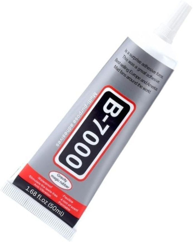 radhey enterprises B-7000 Clear Adhesive Glue 50ml | Strong Bond Repair Solution Glue(50 ml)