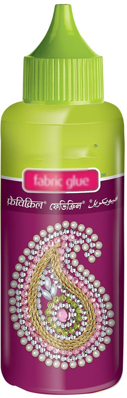 ARTPARASITE Fabric Glue for Mirror Pieces Stones Sequins Strong Adhesive for Craft Projects Glue(80 ml)