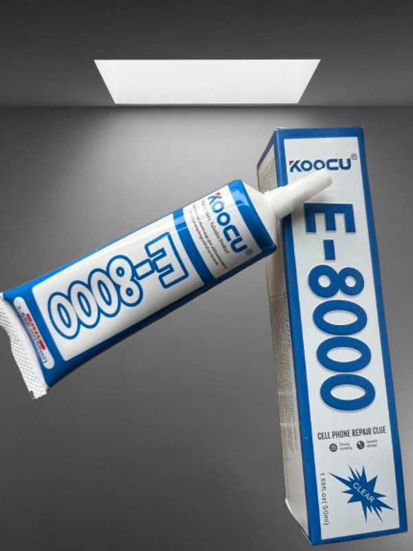 Epax Koocu E8000 Transparent Clear Glue For Mobile Lcd Frame Repairing and Pasting Glue(50 ml)