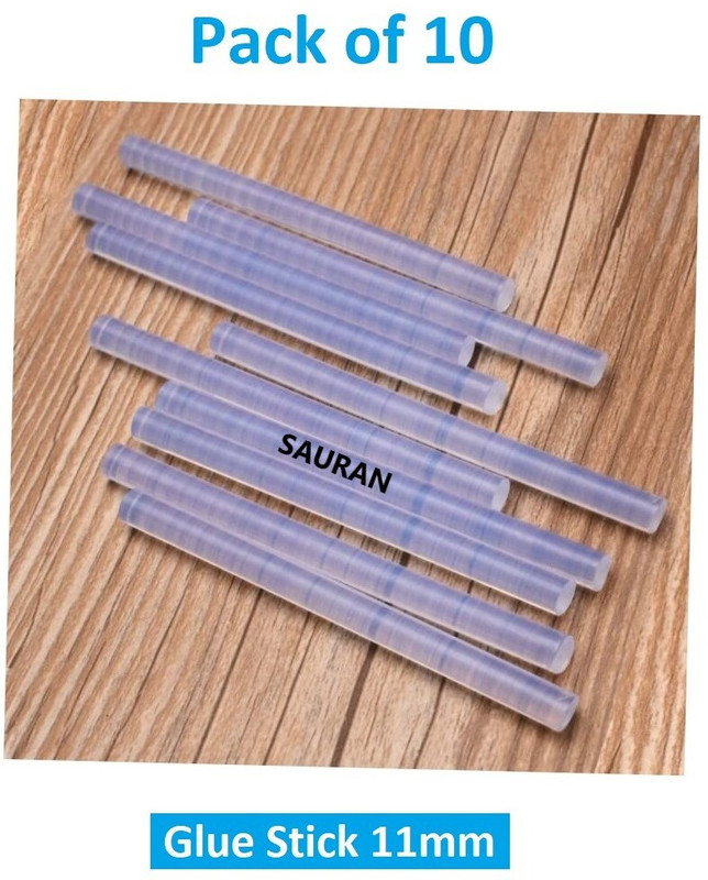 Sauran Pack of 25 All-Purpose Use Glue Sticks 11mm Glue(300 ml)