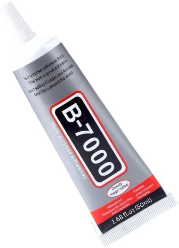 radhey enterprises B-7000 Multipurpose Adhesive Glue 50ml | Strong Waterproof Repair Glue Glue(50 ml)