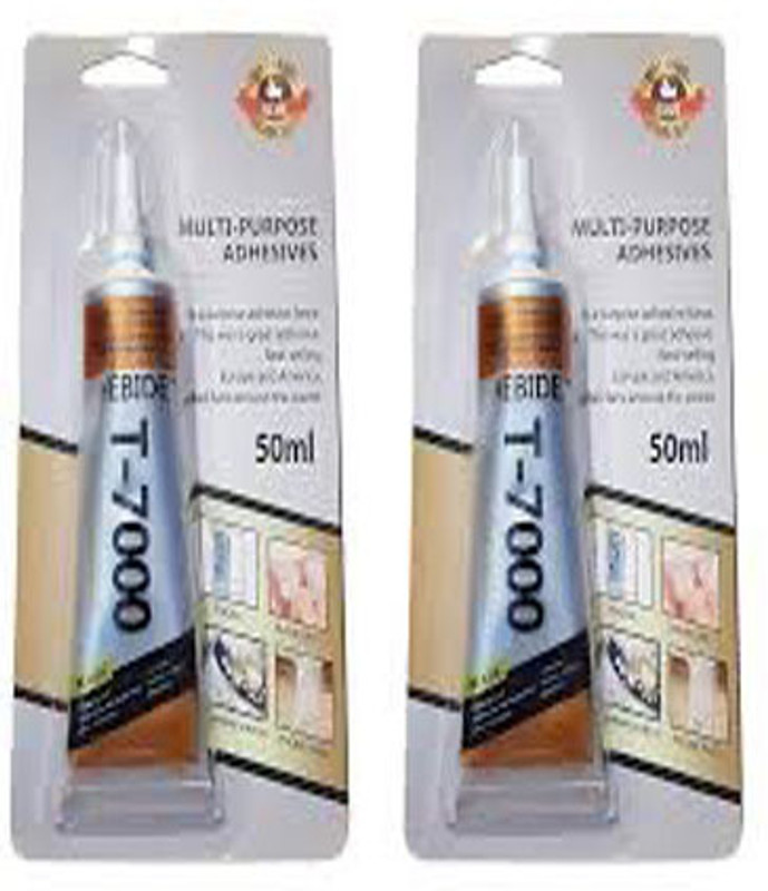 Epax Multipurpose Fabric T-7000 Adhesive (Pack of 2) Glue(50 ml)