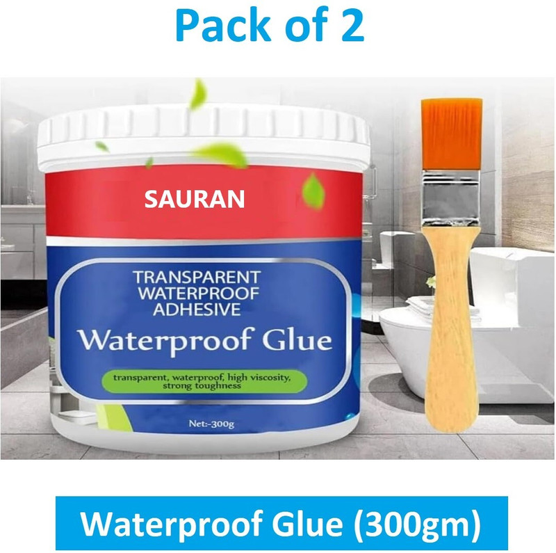 Sauran Pack of 2 Water Leakage (GU11.2) Glue(300 ml)