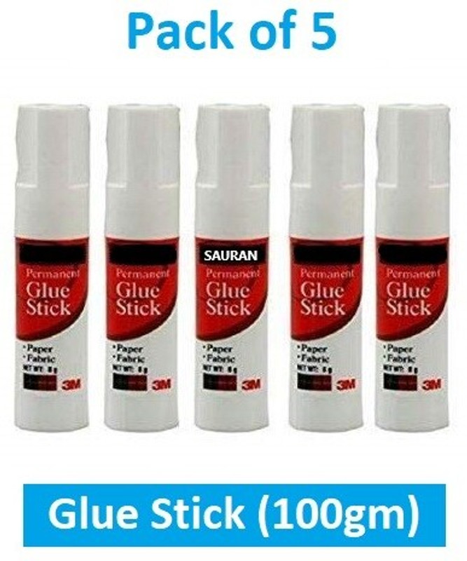 Sauran Pack of 5 Stick (GU8) Glue(100 ml)