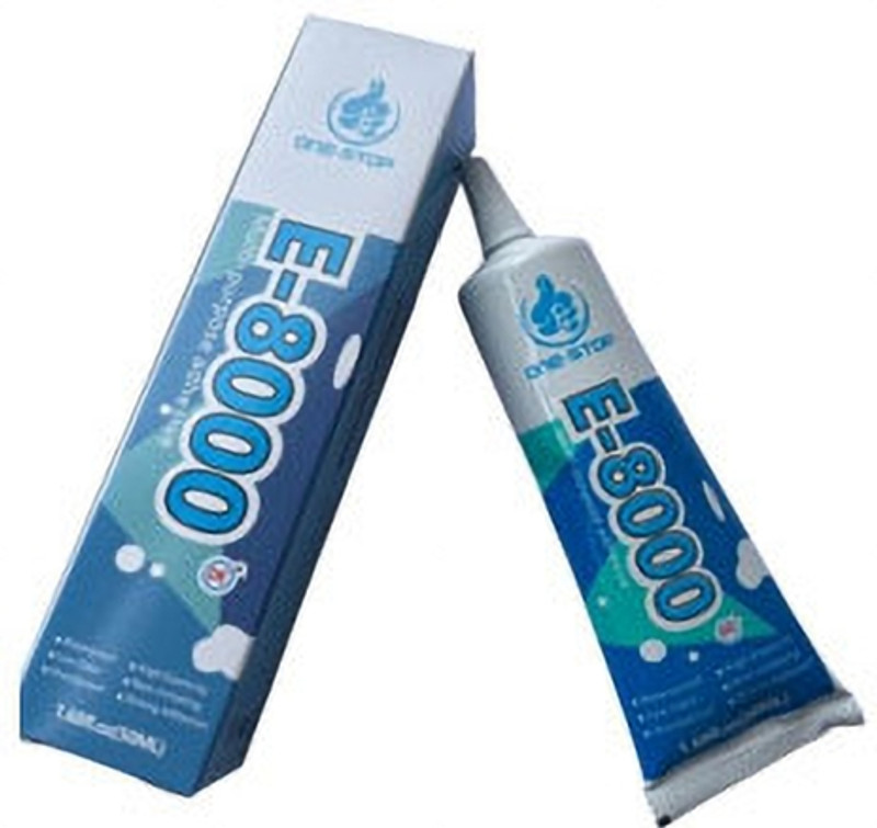 Epax One Stop Strong Waterproof E8000 Glue Gum With Microfiber Cloth Glue(50 ml)