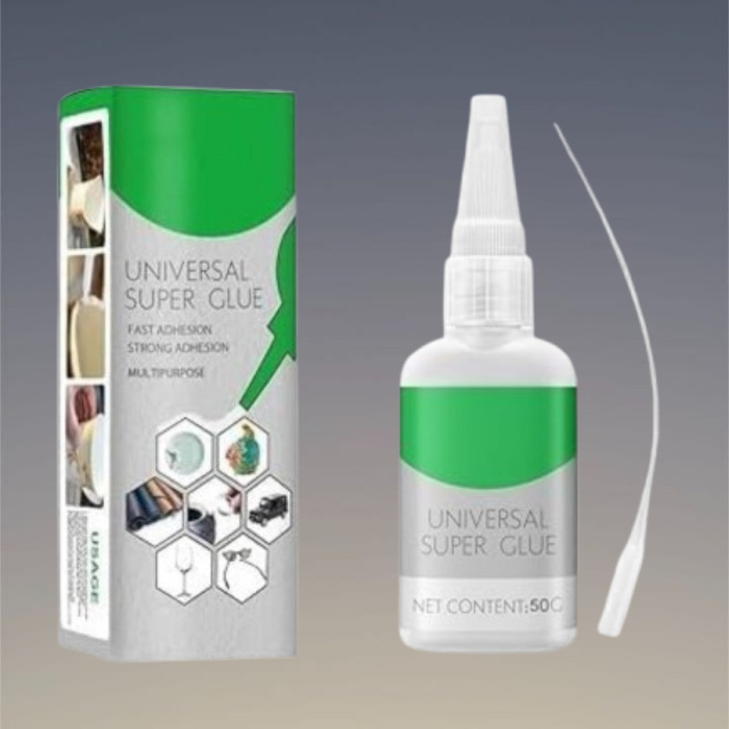 AYUVORA 2 Pack Non-Drip Universal Super Glue for Clean Application and Bonds Glue(50 ml)