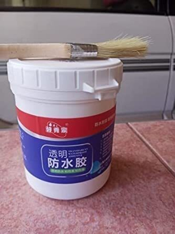 NEWSPARSH sonal Invisible Waterproof Glue Clear Concrte PaInt No Leak Adhesive Glue(300 ml)