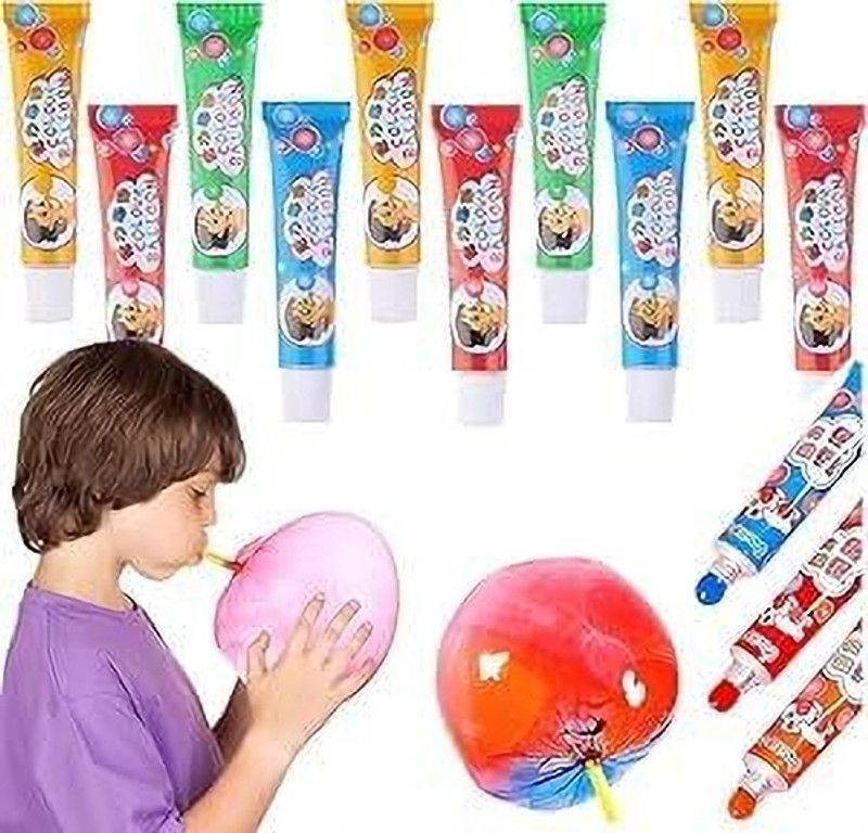 sunrta Bubble Balloon Making Glue Colorful Bubble Blowing Toy, Bubbles Crafting Glue(2 ml)