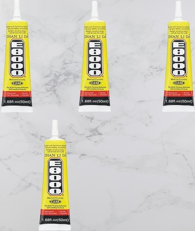 Epax E-8000 Adhesive for repairing mobile display (pack of 4) Glue(50 ml)