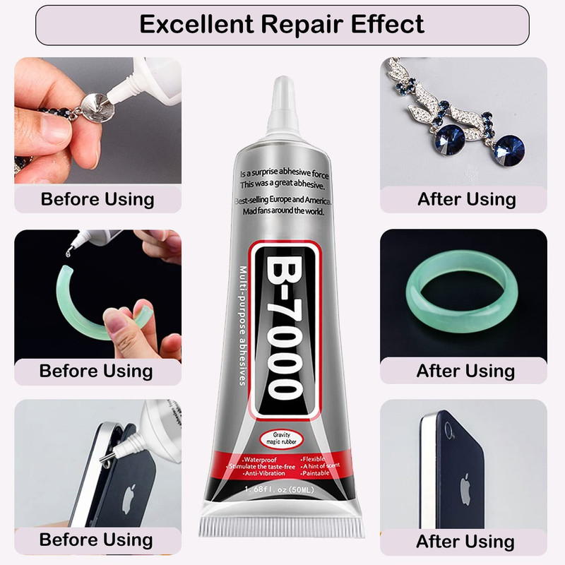KASHKRAFTY B7000 (50ml) Mobile Phones,Jewelry,Beads,Clothes,Shoes,Metal,Stone,Glass Glue(50 ml)