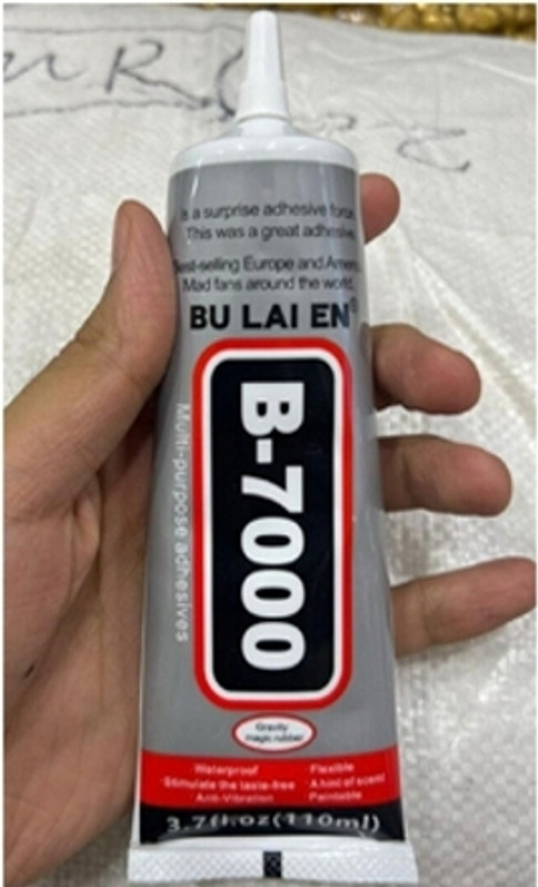 AAHISHAN B-7000 Multi-Purpose Transparent Glue for Jewellery, Shoes, Toys, Bag, Crafts Glue(100 ml)
