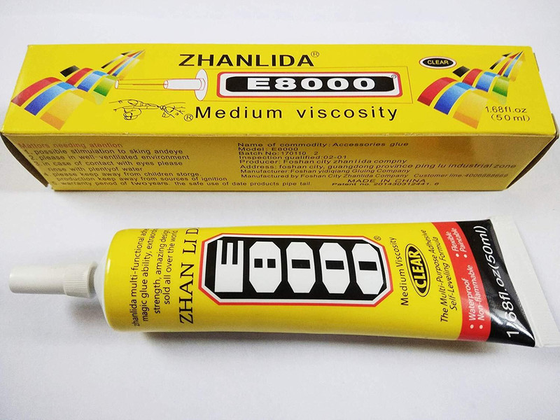 Epax E8000 Glue suitable for nail pasting, jewellery and toys and mobile display Glue(50 ml)