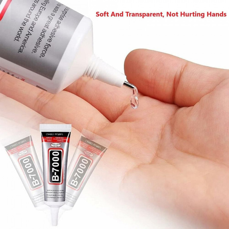 Vividvibe B7000-CL Clear-Line Precision Adhesive Glue Glue(50 ml)