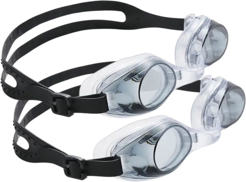 GQHZR Silicon Swimming Goggles pack of 2 Swimming Goggles