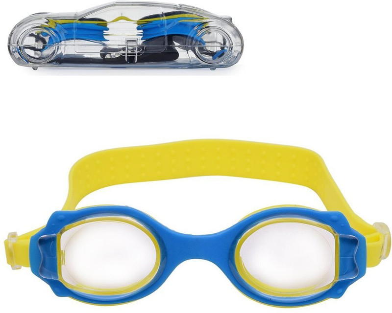 ArrowMax Swimming goggles for kids boys & girls anti fog Swimming Goggles(Orange)