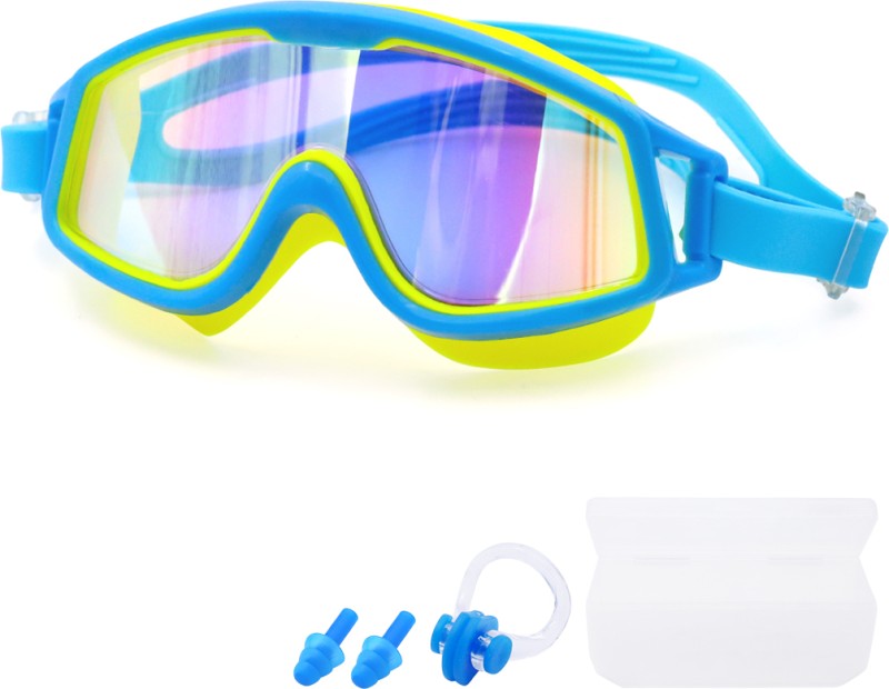 PALAY Swimming Goggles for Boys Girls Kids Swimming Goggles(Blue)