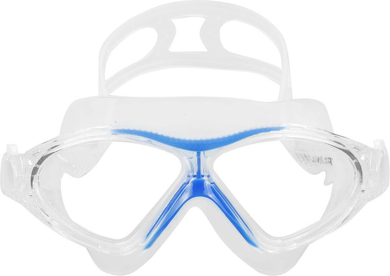 Strauss Adjustable Anti-Fog Swimming Goggles | Unisex UV Protection/ LeakProof Silicon Swimming Goggles(Blue)