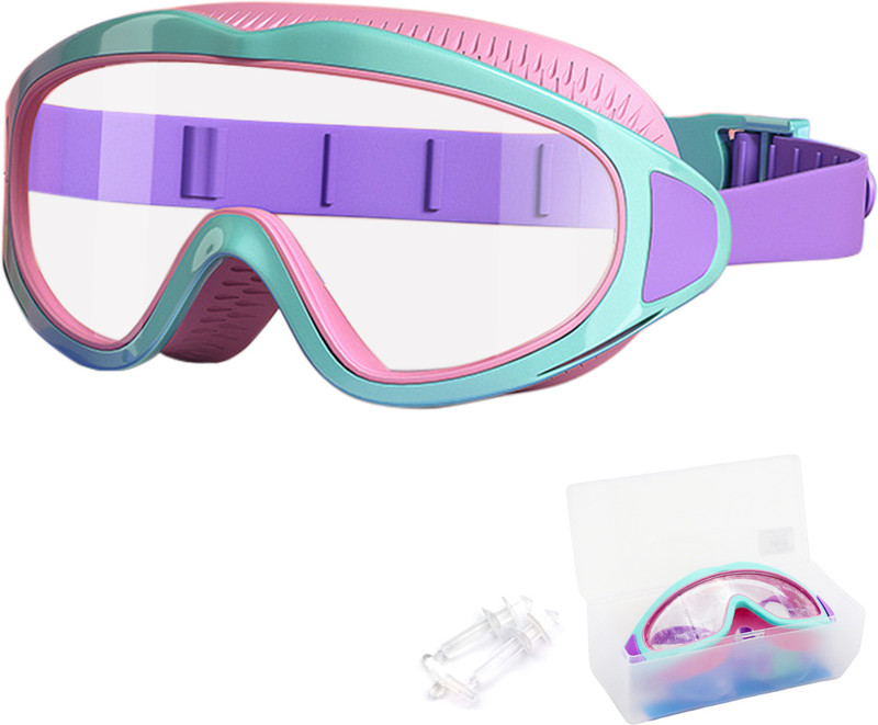 Zorbes Swimming Goggles for Kids Big Frame Leakproof Swimming Goggles for Children Kids Swimming Goggles