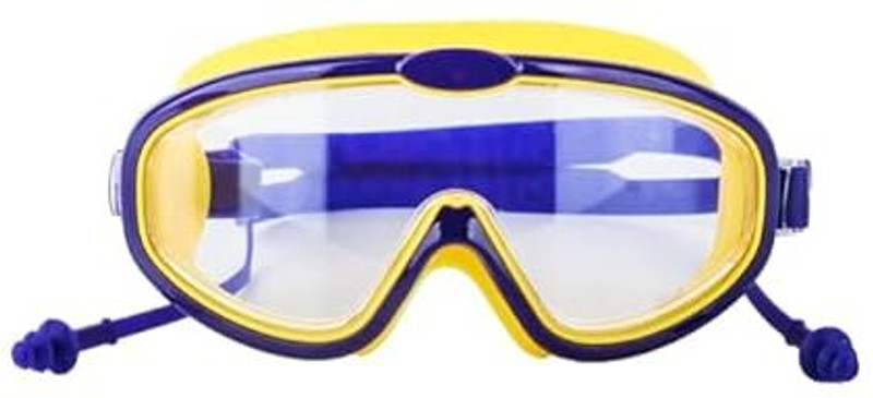 LILPLANET Stylish Swimming Goggles for Kids | Aqua Glasses Yellow Navy Swimming Goggles(Blue, Yellow)