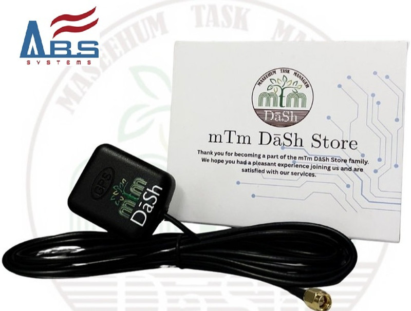 MTM Dash antenna GPS Device(Black)