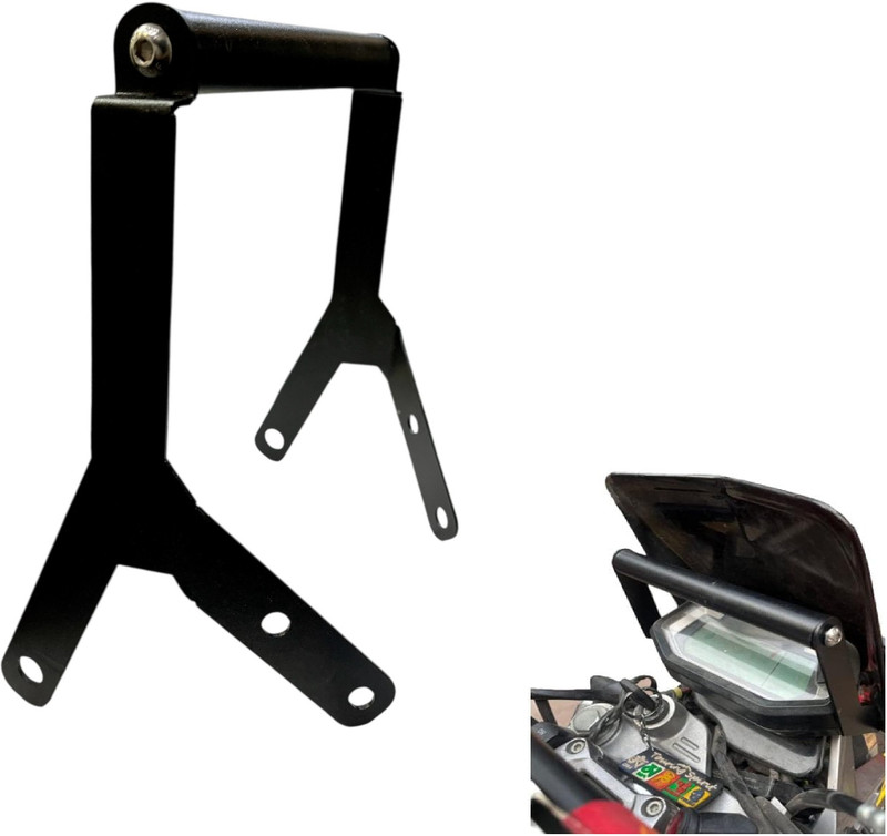 SGTB GPS Mobile Holder Mount Bike Xpulse 200 4V BS6 GPS Device(Black)