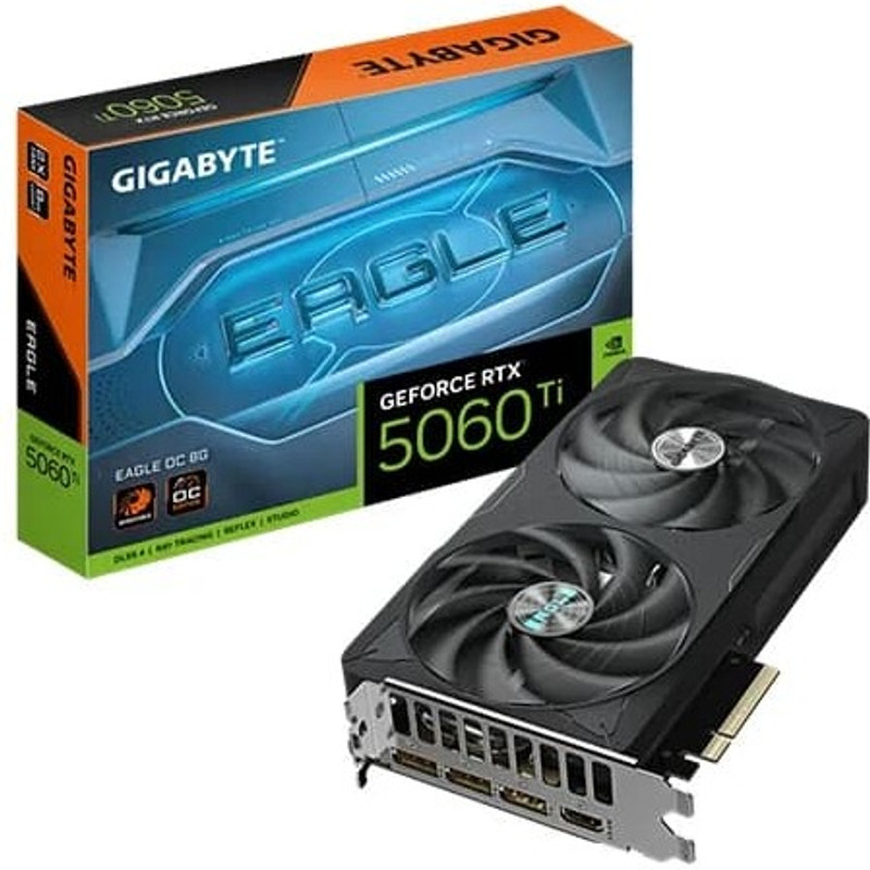 GIGABYTE GeForce RTX 5050 WINDFORCE OC V2 8GB GDDR6 GDDR6 8 GB Intel Chipset 128 bit 2587 MHz Graphics Card