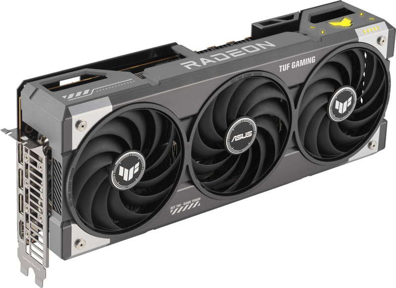 ASUS TUF-RX9070XT-O16G-GAMING GDDR6 16 GB AMD Radeon Chipset 256 bit 3060 MHz Graphics Card(Black)