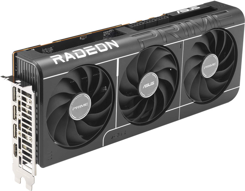 ASUS TUF-RX9070XT-O16G-GAMING GDDR6 16 GB AMD Radeon Chipset 256 bit 3060 MHz Graphics Card(Black)