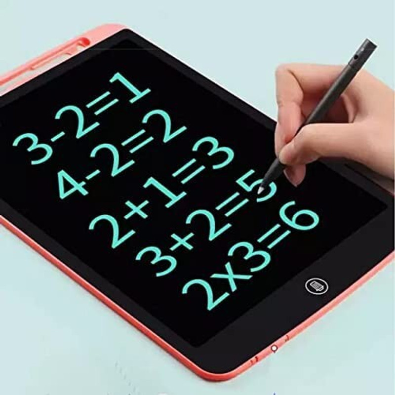 SOJUBA Re-Writing Paperless Board Digital Writing Slate for Kids Learning Toys Painting LCD Writing Board/Pad/Tablet Graffiti Drawing E-Note Pad Paperless Notepad 8.5 x 7 inch Graphics Tablet Connectivity - Wireless(Black)