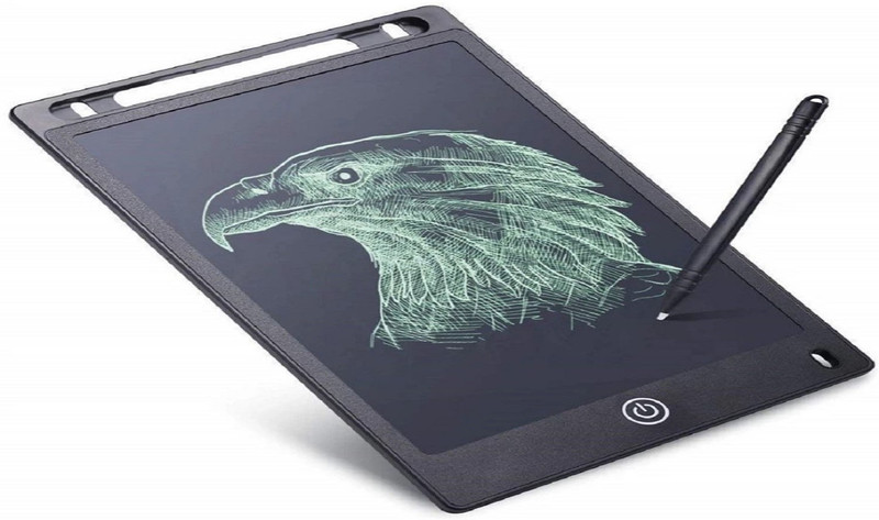 sound tech Slate Board, 8.5 inch- E-Note Pad LCD Writing Tablet for Kids 8.5 x 5 inch Graphics Tablet Connectivity - Wireless(Multicolor)