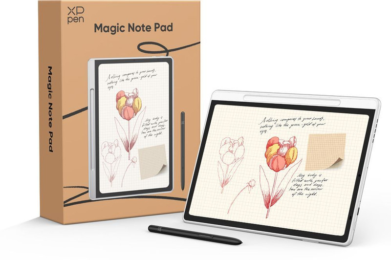 XP Pen MNP1095 Magic Note Pad 9.29 x 5.83 inch Graphics Tablet Connectivity - Bluetooth(Black)