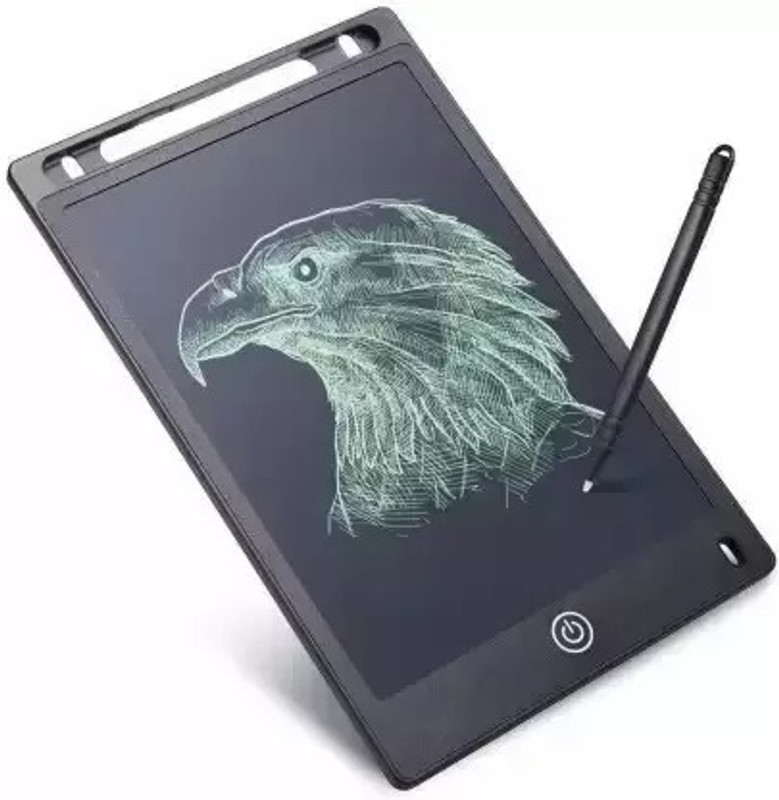 Fitty LCD Writing Tablet Pad LCD Writing Tab 8.5 Inch Tablet Electronic Writing & Drawing Doodle Board 4.5 x 6 inch Graphics Tablet Connectivity - Wireless(Multicolor)