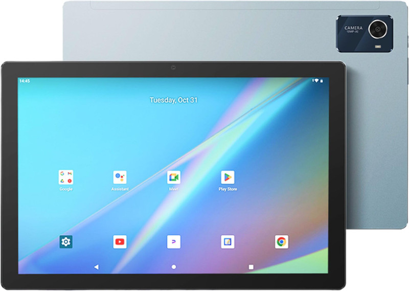 HUION KSLATE10-8128-W Kamvas Slate 10 8GB+128GB 10.1" WiFi Tablet with Stylus & Case 8.5 x 5.3 inch Graphics Tablet Connectivity - Wireless(Light Blue)