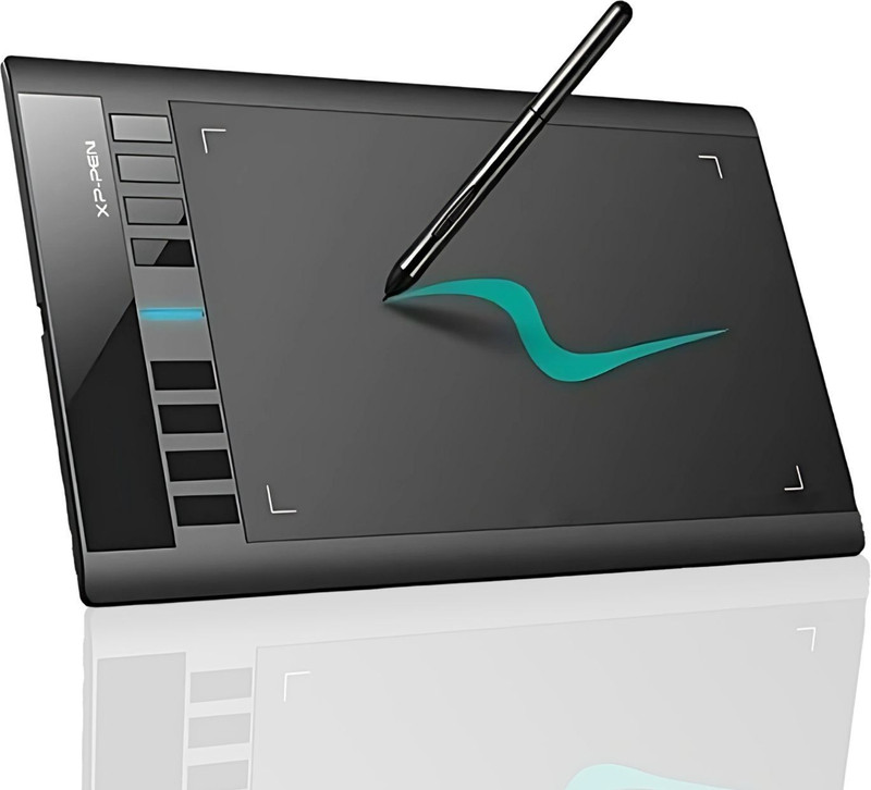 XP Pen Star G640 6 x 4 inch Graphics Tablet Connectivity - USB(Black)