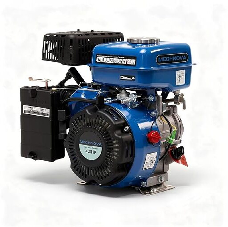 MECHNOVA 4 HP 113cc 4-Stroke Petrol Engine – ME30A Fuel Grass Trimmer(Manual Feed)