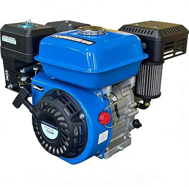 MECHNOVA 7 HP 210cc 4-Stroke Petrol Engine – ME70A Fuel Grass Trimmer(Manual Feed)