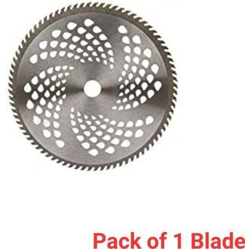 Fenton Krishi 80 Teeth blade for brush cutters. Heavy Duty crop cutting blade made of Tungsten Corded & Cordless Grass Trimmer(Manual Feed)