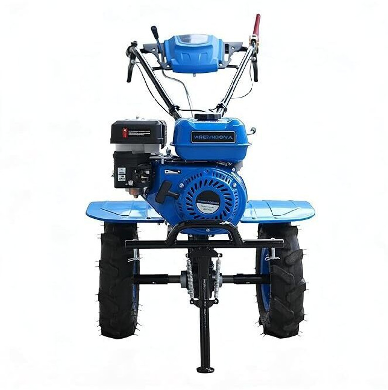 MECHNOVA 7 HP 208cc Power Weeder Solid Tyre MT900GA1-208CC Fuel Grass Trimmer(Manual Feed)