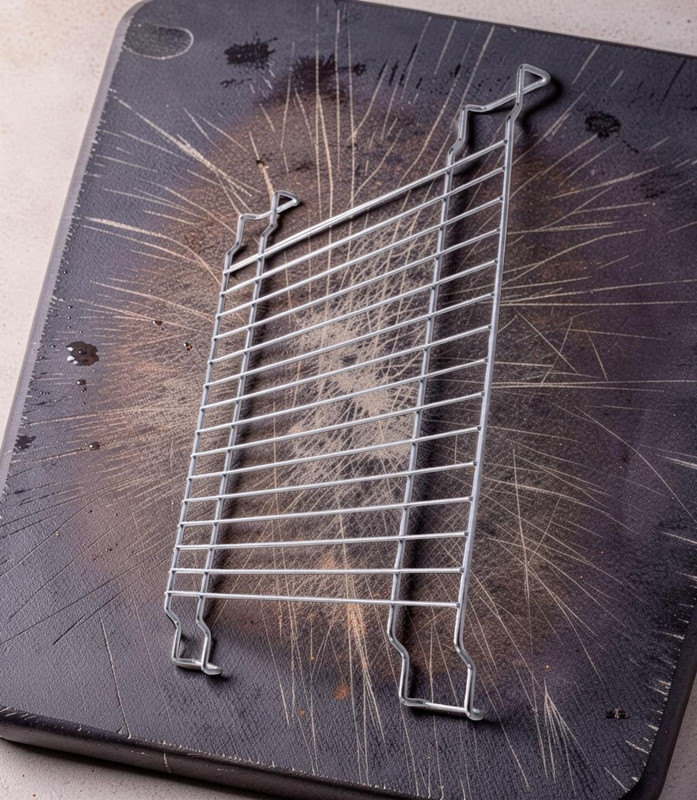 Haniza mehtab Stainless Steel Cooling Rack Glider Rack Grill(Pack of 1)