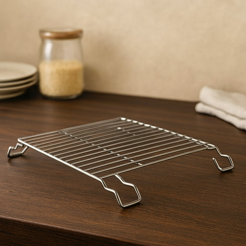 Fanqew Induction Stainless steel jali Grill Paneer Roti Barbeque Jali Glider Rack Grill(Pack of 1)