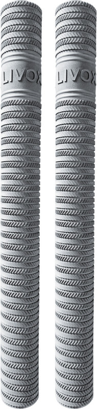 LIVOX First Quality Black Ring Texture Cricket Bat 1 Grip Extra Tacky(Black, Pack of 2)