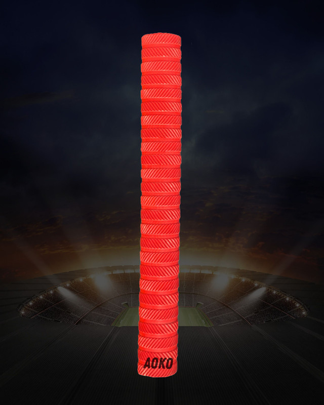 XOKO Premium Plain Red Cricket Bat Grip Ultra Tacky(Red, Pack of 1)