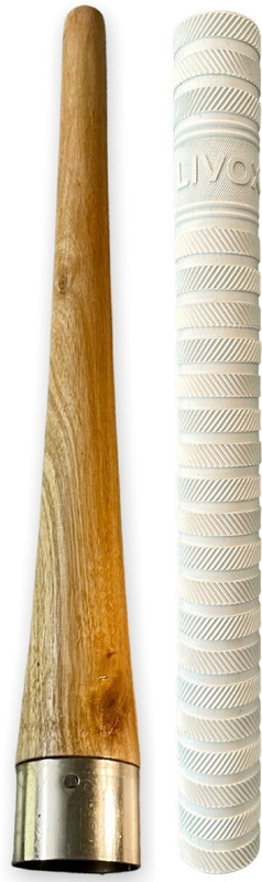 SIXTEEN Thunderblade Texture Design Cricket Bat Rubber 4 Grips With Wooden Grip Cone Ultra Tacky(Multicolor, Pack of 5)