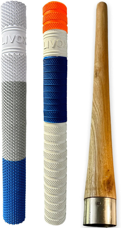 LIVOX Good Comfort Quality 2 Bat Grips With Wooden cone Ultra Tacky(Pack of 3)