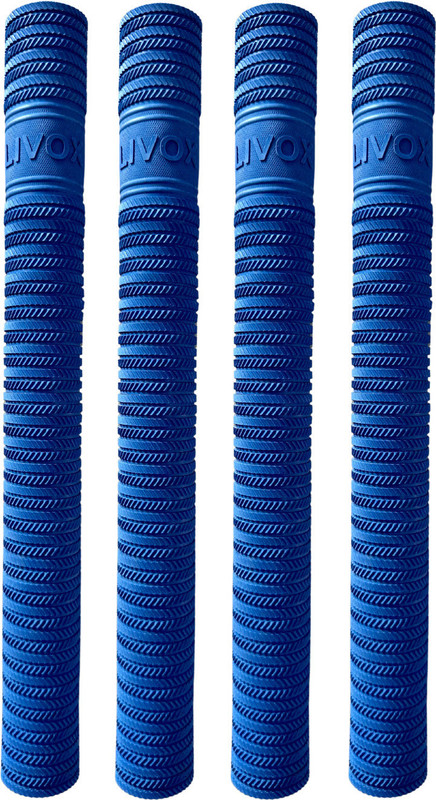LIVOX First Quality Ring Texture Cricket Bat Grip for Good Comfort Extra Tacky(White, Pack of 2)
