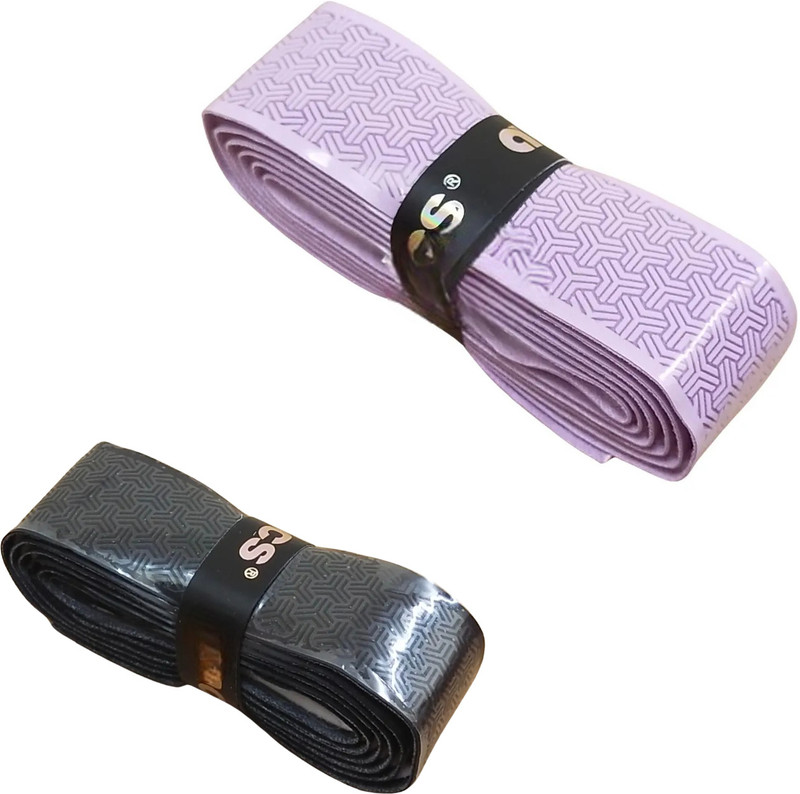THE MORNING PLAY MOREX Badminton Grip 1.9MM Super Strong Quick Drying High Elasticity PU06 DOTED Ultra Tacky(Pack of 2)