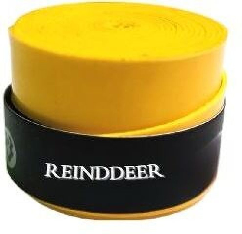 REINDEER Sports Badminton Racket tennis racket and Pickle ball Handle Replacement or Over Grip Extra Tacky(Multicolor, Pack of 2)