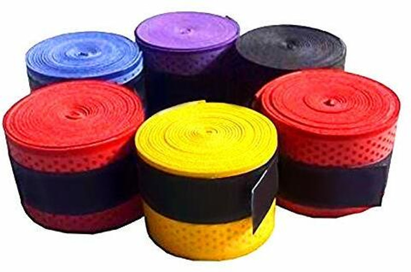 LYCAN Badminton Tennis Racket Overgrip for Anti Slip Grip (Multicolor, Pack of 3)(Pack of 3)