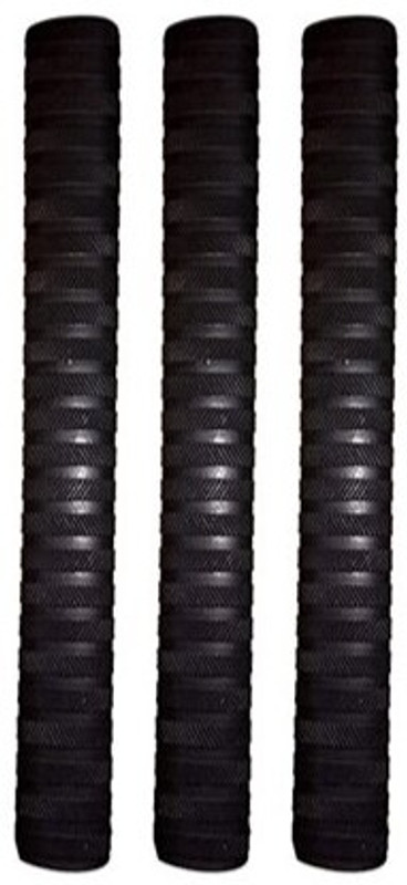 Fitdex Pack of 3 Cricket Bat Handle Replacement Full BlackGrips, Mesh Grip(Black, Pack of 3)