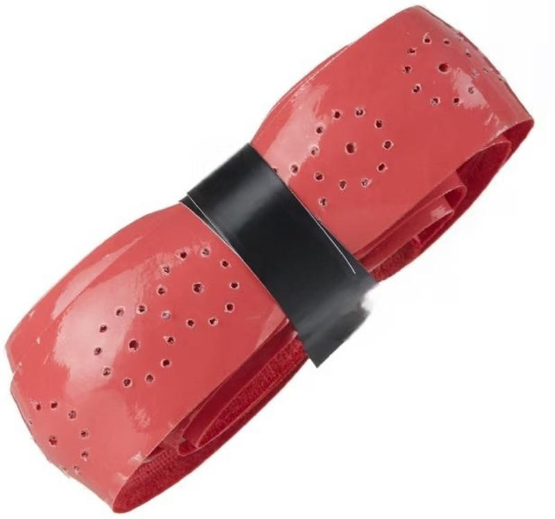 dynamics Decathlon Badminton Wave Grip, Red, Pack Of 1, Non-Slip Grip, Sweat Absorb Grips(Red, Pack of 1)